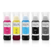 엡손 전사잉크 EcoTank L8160 L8180 열승화 잉크 100ml, 검정 K