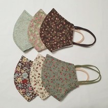 수연패션 특허 받은 오가닉 숨쉬기 편한 마스크 4장+교체형 필터 10장+마스크 목걸이 1개 세트/ 끈조절 가능/코와이어 장착/ 마스크 필터 교체형