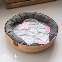 반려동물 대형견 집 애견 하우스 강아지집 애견저택 야외용 실외용 고무개집, 라지/45cm, 오픈 그레이+아이스 매트