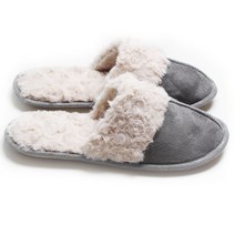 MJ트레이딩 스윗어그 겨울 털 실내화 방한 슬리퍼, 브라운, 여성용