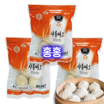 홍홍 중국식품 소룡포 뽀즈 8개입 중국만두 소룡포만두, 400g, 3개