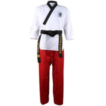 태권도 품새 도복 띠 블랙 유니폼 Wtf 코튼 세트 의류 성인 남성 여성 TKD 벨트 가라테 정장