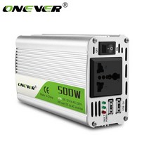 차박 차량용 인버터 스마트 Onever 500W 12 V 220 전압 변압기 DCAC V220 USB 고속 충전기 어댑터 포함
