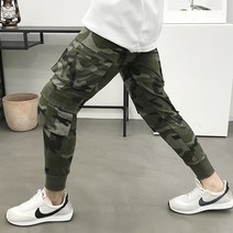 용된다 남자 밀리터리 카고 전술 조거팬츠