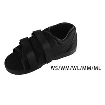 캐스트 양말 발가락 커버 워킹 부츠 오픈 토우 석고 신발 발 부상 안정적인 다리 및 발목, 02 WM 25x9.5cm