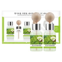 향기마을 차량용 디퓨저 2종세트 17ml, 제주녹차, 2세트