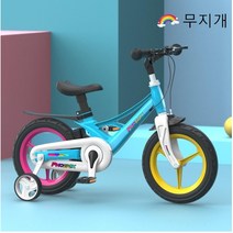 디와이(DY) Phoenix 피닉스 아동 어린이 자전거 12 14 16인치 레드 무지개 블랙 핑크, 무지개+14인치