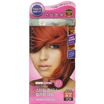 메디힐 닥터포헤어 스타일클리닉 컬러링크림 7CR체리글램레드, 1개