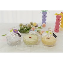 천연소이왁스 우드심지 캔들, 넘버5(샤넬향), 퍼플