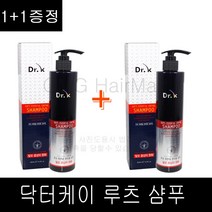 1+1구성 닥터케이 Dr.K 루츠 에센셜 샴푸액 500ml 탈모증상샴푸, 1개