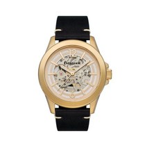 시계 Thomas Earnshaw 남성용 ES821701 Murray Skeleton 43mm 은 다이얼 가죽 183409