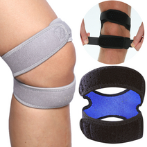 엘다모아 X형 무릎보호대 등산 헬스 여름, 이중 무릎보호대 - 블랙[1매입 단품]