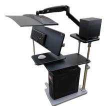 접이식 테이블 노트북 베드 누워보는 눕서대 각도조절, G (사양-사진참조)