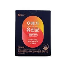 종근당건강 오메가 유산균 더블액션, 1박스