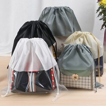 가방수납파우치 스크레치방지 투명 부직포 더스트백