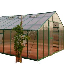 조립식 가든 미니 온실 농막 창고 비닐 하우스 화단, 2496x2496x2270