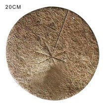 서리방지부직포 수목보온재 10pcs 코코넛 뿌리 덮개 덮개 뿌리 덮개 디스크 식물 커버 coir 매트 원예 뿌리 덮개 디스크 서리 보호 방한 겨울 나무보온 32, 20cm, 01 20cm