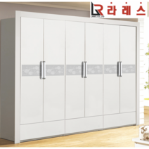엘레 9자 옷장 화이트, 이불장