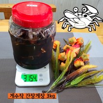 게수작 꽃게 간장게장 6kg, 1개