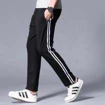 나타났다 남녀공용 두줄트레이닝 밴딩바지