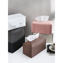 카라멜샵 natural365 스위트룸 호텔식 가죽티슈커버, 핑크