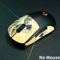 마우스&키보드 안티 슬립 마우스 그립 테이프 스케이트 핸드메이드 스티커 로지텍 G102/G304/MX 마스터 3/MX 3S/G502 용 미끄럼 방지 땀 흡수, [01] G102, [08] Kanagawa Uburi