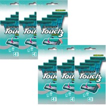 도루코 터치쓰리 3중날 면도기 TP-900, 4개입, 6개