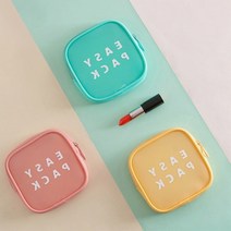 여중생선물 생리대파우치 파스텔톤 화장품 소품보관