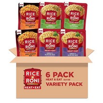 Pasta Roni 밥 A 로니 히트 앤 잇 라이스 갈릭 올리브 오일 250g (8개입), Roni Heat Eat Variety Pack