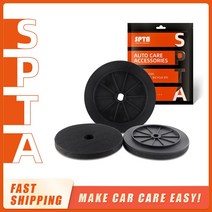 SPTA 폴리셔패드 SPTA폴리셔 광택기 증류기 UTRAI 백커 백업 플레이트 패드 인치 후크 및 루프 자동차 버퍼 폴리셔, 16.20Pcs - 6 Inch