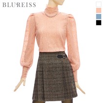 [블루레이스] 겉기모레이스퍼프블라우스_BI2W1BL5060