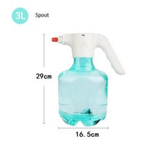 충전식자동분무기 1-3L 전기 스프레이 병 원예 충전식 자동 물뿌리기 조절식 노즐 스프링클러 도구가 있는, 20 Type E-3L-20