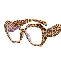 평광경 블루라이트 방지 안경 신형 다각형 사탕색 청신한 패션 안경 프레임 유럽과 미국의 패션