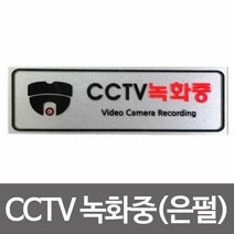 [KT알파쇼핑]CCTV녹화중(은펄5016) 돔 표지판 사인 신호 간판 배너, 단일상품_W24E1C9