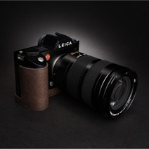 TP 오리지널 라이카 SL Typ601 SL2 S 소 가죽 케이스 보호 슬리브, 단일사이즈, SL2 코코아 브라운, 1개