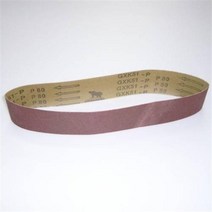 HANSHIN 벨트페이퍼(탁상용그라인더용) (방)120 2x27 Inch 18m sec (5EA)샌더기 샌더 폴리셔 절삭 초경 공작 절삭공구 페파 사포, lI#_고객PICK_#ll