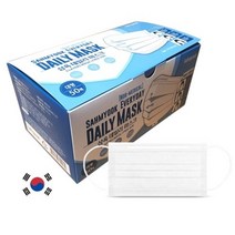 삼육 데일리 마스크/국내생산/일회용 마스크 대형 화이트 50매, 상세페이지 참조, 상세페이지 참조