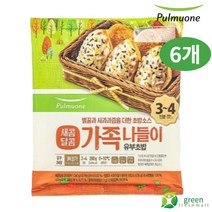 풀무원 새콤달콤 가족나들이 유부초밥 280g(3~4인), 6개