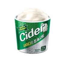 사이다향 컵 솜사탕, 12g, 2개