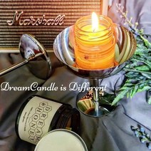 드림허니 100% 천연 밀랍초 프로폴리스 꿀초 핸드메이드 캔들 티라이트 4개입, 밀랍초(헨드메이드), 100g