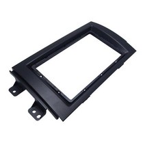Interior 자동차 오디오 수리 프레임 DVD 패널 대시 키트 내비게이션 브래킷 라디오 2 DIN 스즈키 SX4, 01 black