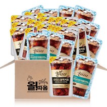올따옴기획 칸타타 아이스파우치230ml 블랙20개+바닐라10개