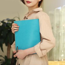 아인텍 A4 레포트패드 슬림 가죽 메모패드 레포트패드 슬림 브라운 H3960 (1개), 1개