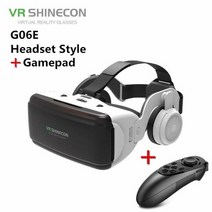 3D 안경 AR 4D VR 홀로그램 기기 원래 vr 가상 현실 3d 상자 ios 안드로이드 스마트 폰용 스테레오 vr google 판지 헤드셋 헬멧 무선 로커, 일반 추가 게임 패드