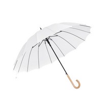 파스텔 장우산 그린, 화이트