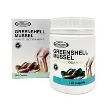 Mothernest Greenshell Mussel 1500mg 마더네스트 초록홍합 1500mg 100캡슐, 1개