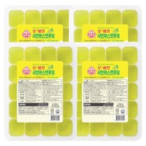 오뚜기 샤인머스켓 푸딩 1kg 대용량 급식용 어린이집간식 디저트 식자재 샤인머스캣, 4개