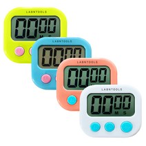 랩앤툴스 캔디타이머 주방 공부 베이킹 스터디 스톱워치, 블루