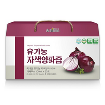 황지네이처 국내산 유기농 자색양파즙 30p, 8개, 3000ml