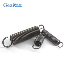 기어 웨이 5pcs 후크가있는 연장 스프링 1mm 1.2mm 두께 소형 인장 스프링, 1.2x10x50mm